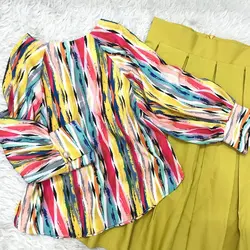 کیمونو طرح رنگین کمان