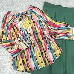 کیمونو طرح رنگین کمان