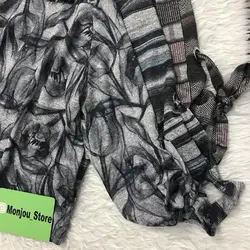 شومیز آستین واشری پاییزه طرح گل لاله