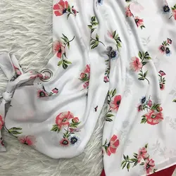 شومیز آستین واشری گل انار