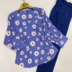 کیمونو طرح گل بابونه