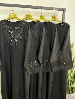 مانتو کفتان پولک دوزی