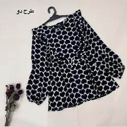 شومیز یقه چیندار