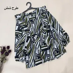 شومیز یقه چیندار