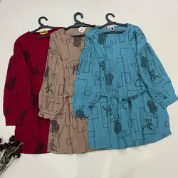 تونیک مانتویی کراش طرحدار