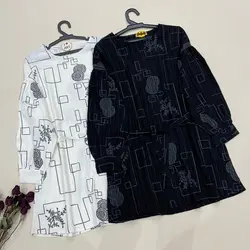 تونیک مانتویی کراش طرحدار