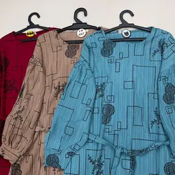 تونیک مانتویی کراش طرحدار