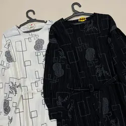 تونیک مانتویی کراش طرحدار