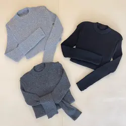 بافت زیر مانتویی یقه گرد