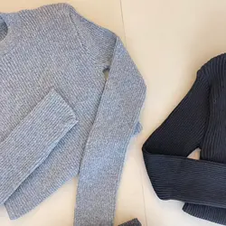 بافت زیر مانتویی یقه گرد