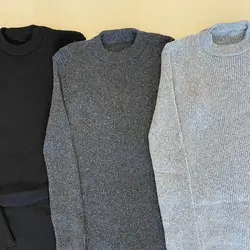 بافت زیر مانتویی یقه گرد