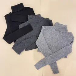 بافت زیر مانتویی یقه اسکی