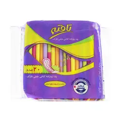 پد روزانه کتانی خیلی نازک تافته 20 عدد