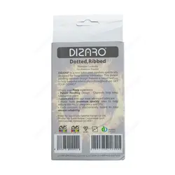 کاندوم دیزارو 12 تایی خاردار و شیاردار گرم کننده آتشی