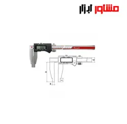 کولیس دیجیتال گوانگلو 60 سانتی متر با فک 30 سانت مدل 505-111
