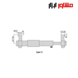 میکرومتر اینسایز ۱۰۰-۷۵ میلی متر مدل ۱۰۰-۳۲۲۰