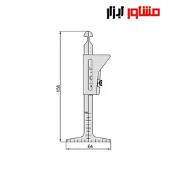 گیج جوشکاری لوله اینسایز مدل ۱-۴۸۳۹