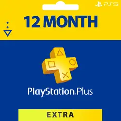 اکانت قانونی PlayStation Plus Extra یک سال برای PS5