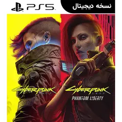 اکانت قانونی بازی Cyberpunk 2077 &amp; Phantom Liberty Bundle برای PS5