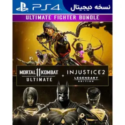 اکانت قانونی بازی Mortal Kombat 11 Ultimate + Injustice 2 Leg Edition Bundle برای PS4