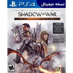 اکانت قانونی بازی Middle-earth Shadow of War Definitive Edition برای PS4