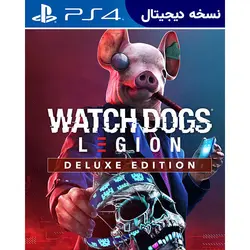 اکانت قانونی بازی Watch Dogs Legion Deluxe Edition برای PS4