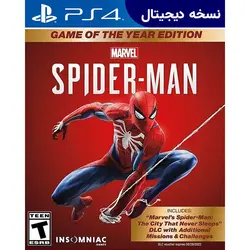 اکانت قانونی بازی Marvels Spider Man GOTY برای PS4