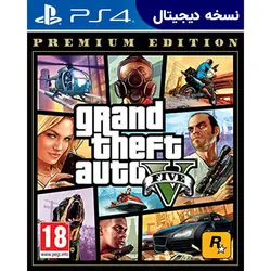 اکانت قانونی بازی Grand Theft Auto V Premium Edition برای PS4