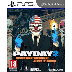 اکانت قانونی بازی PAYDAY 2 CRIMEWAVE EDITION برای PS4