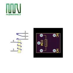 رله 12V 10A مدل15