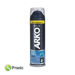 ژل اصلاح آرکو مدل Cool حجم 200 میلی‌ لیتر