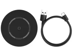 شارژر وایرلس بیسوس Baseus WXJK-E01(کالا پلمپ کمپانی، اصل و اورجینال، ضمانت اصالت و سلامت به همراه گارانتی تعویض)