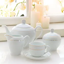 سرویس چینی زرین سری ایتالیا اف مدل سپید صدف - 102 پارچه غذاخوری