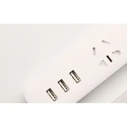 سه راهی برق USB دار شیائومی Xiaomi XMCXB01QM (کالا پلمپ کمپانی، اصل و اورجینال، ضمانت اصالت و سلامت به همراه گارانتی تعویض)