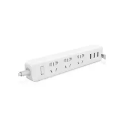 سه راهی برق USB دار شیائومی Xiaomi XMCXB01QM (کالا پلمپ کمپانی، اصل و اورجینال، ضمانت اصالت و سلامت به همراه گارانتی تعویض)