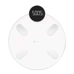 ترازو هوشمند شیائومی مدل Haylou Smart Body Fat Scale CM01 (کالا پلمپ کمپانی، اصل و اورجینال، ضمانت اصالت و سلامت به همراه گارانتی تعویض)