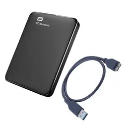 هارد اکسترنال وسترن دیجیتال سری المنت با ظرفیت 500 گیگابایت Elements Portable External 500GB HDD