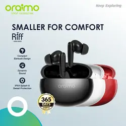 هندزفری ارایمو مدل oraimo Riif handsfree (کالا پلمپ کمپانی ، اصل و اورجینال ، یک هفته مهلت تست سلامت و تعویض کالا)