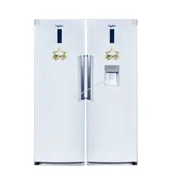 یخچال فریزر دوقلو یورو استار مدل ENR-592-IN--ENF-592-IN-WE-IC