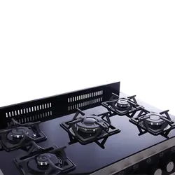 اجاق گاز طرح فر دی استیل مدل 6007FG