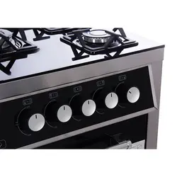 اجاق گاز طرح فر دی استیل مدل 6007FG