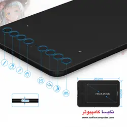 قلم نوری ایکس پی پن xp pen deco mini 7 wireless - نکیسا کامپیوتر