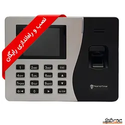 دستگاه حضور و غیاب اثر انگشت و کارت نانوتایم مدل k40 plus | نانوتکنیک