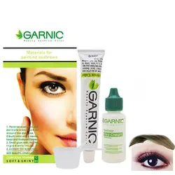 کیت رنگ ابرو گیاهی گارنیک شنی متوسط کد GSA6