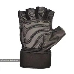 دستکش بدنسازی چرمی طرح Nike