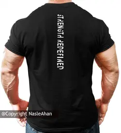 تیشرت مشکی مدل MuscleTech