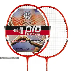راکت بدمینتون پرواسپرتز مدل PRO-3008 بسته دو عددی