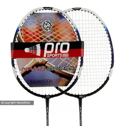 راکت بدمینتون پرواسپرتز مدل PRO-206 بسته دو عددی