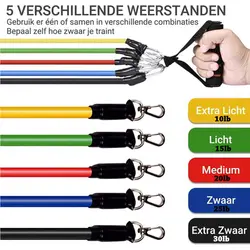 کش تمرین بدنسازی 5 رشته NX2020