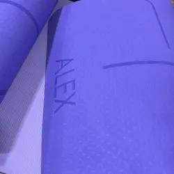 مت تمرین یوگا و پیلاتس Alex ضخامت 6 میلی متر
